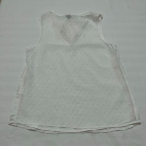 SHEIN white sleeveless Top Size XS - Picture 3 of 8